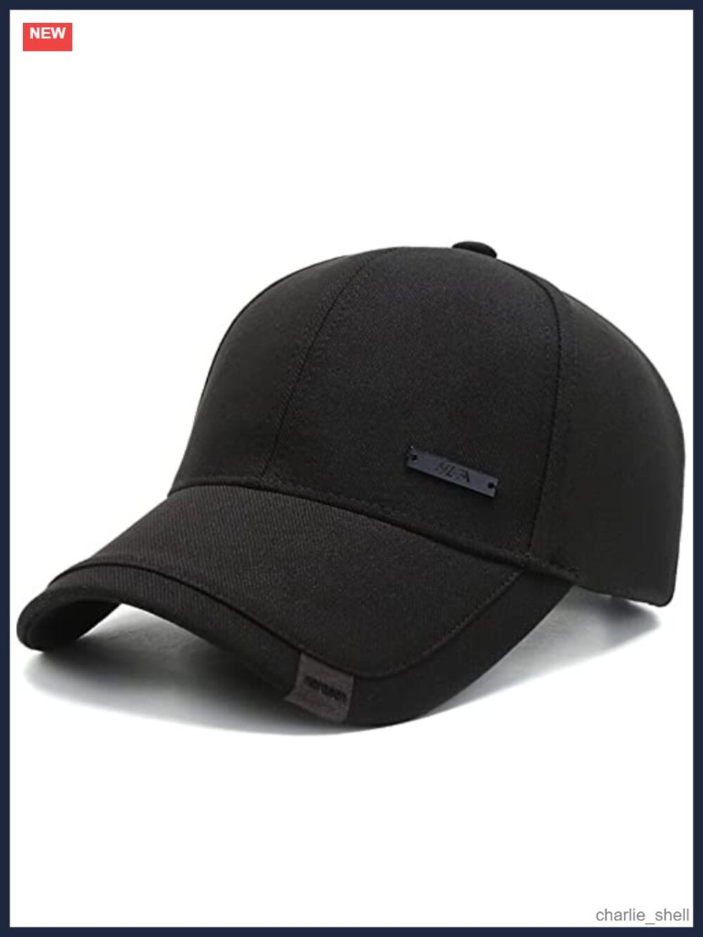 Vintage Cotton Double Layer Peaks Dad Hat Adjustable Baseball Cap